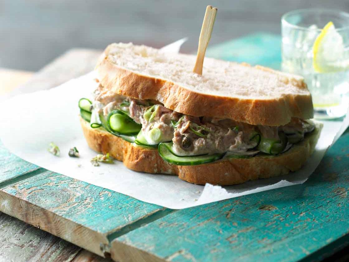 Tuna & Cucumber Sandwich